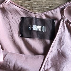 Reformation Tops - Reformation | Pink Rose Silk Tank Top Reformation Tops - Reformation | Pink Rose Silk Tank Top